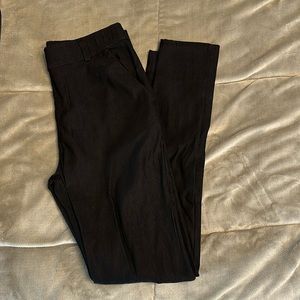 Black Dress Skinny Pull On Dress pants